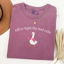 Off To Fight The Bad Cells T-Shirt