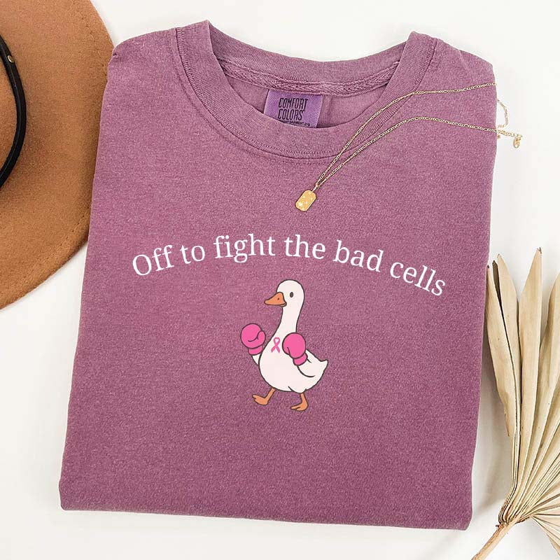 Off To Fight The Bad Cells T-Shirt