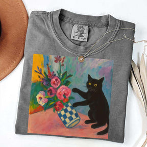 Comfort Colors Cat Artist T-Shirt