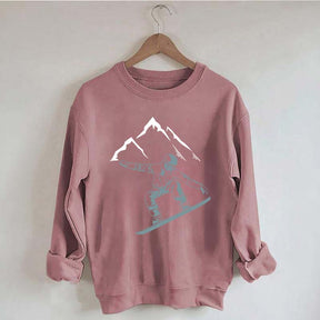 Funny Snowboarder Gifts Sweatshirt