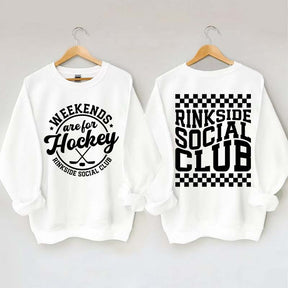 Weekends Are For Hockey Sweatshirt