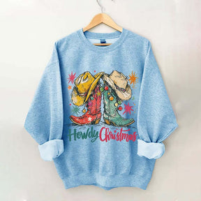 Cute Howdy Christmas Sweatshirt