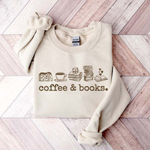 Coffee & Books Booktrovert Sweatshirt