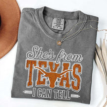 She's From Texas I Can Tell T-Shirt