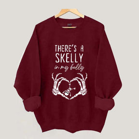 Spooky Mama Halloween Pregnancy Sweatshirt