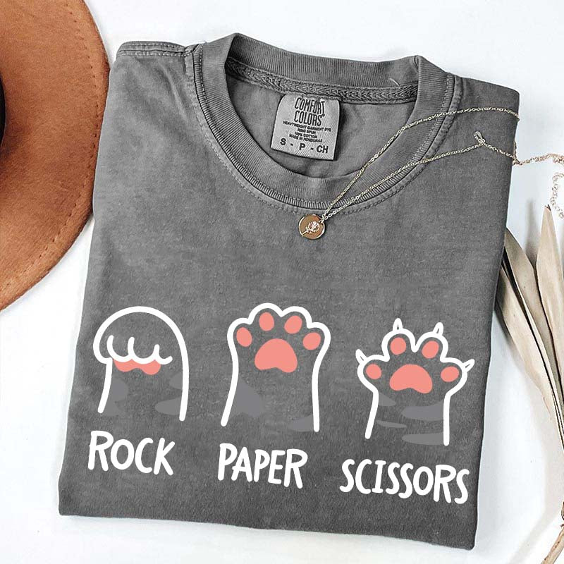 Cat Paw Print Cute T-Shirt