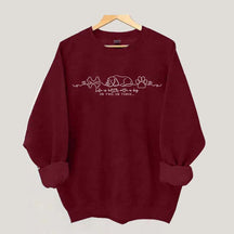 Funny Life is Better with a Dog Lover Sweatshirt