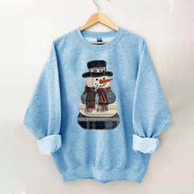 Patchwork Christmas Sweatshirt
