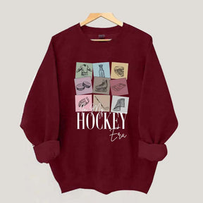 Retro In My Hockey Era Sweatshirt