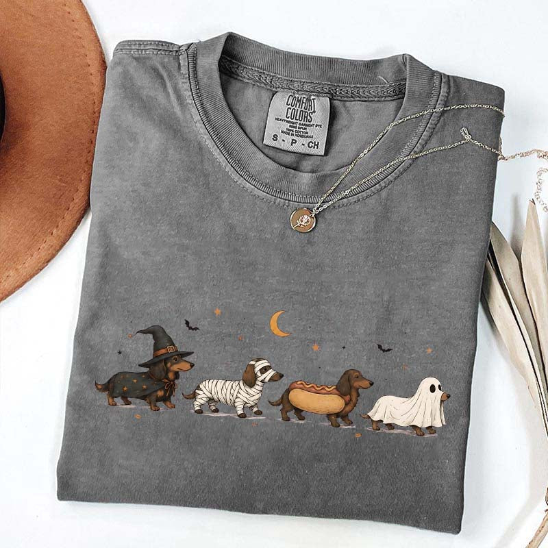 Halloween Dachshund Costumes T-Shirt