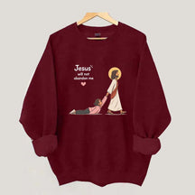 Jesus Will Not Abandon Me Women's Sweatshirt