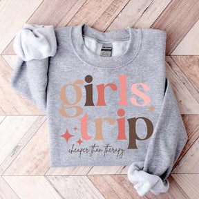 Girls Trip Cheaper Than Therapy Sweatshirt
