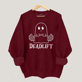 Cute Deadlift Ghost Sweatshirt