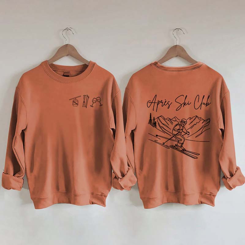 Apres Ski Club Pulli Wein Sweatshirt