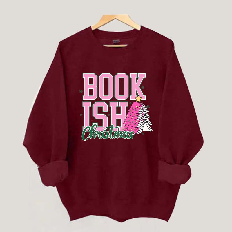 Bookish Christmas Cute Sweatshirt
