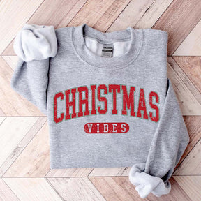 Retro Christmas Vibes Gift Sweatshirt