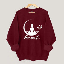 Personalized Yoga Name Sweatshirt