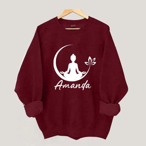 Personalized Yoga Name Sweatshirt