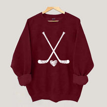 Hockey Mom Fan Sweatshirt
