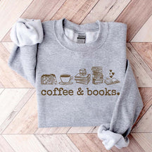 Coffee & Books Booktrovert Sweatshirt
