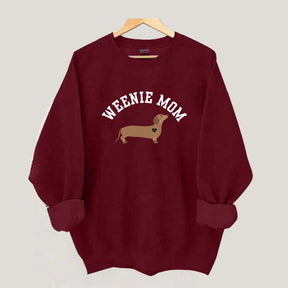 Weenie Mom Dachshund Sweatshirt