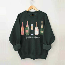 Bubble Please Champagne Sweatshirt