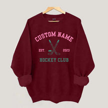 Personalized Hockey Club Sweatshirt