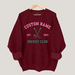 Personalized Hockey Club Sweatshirt