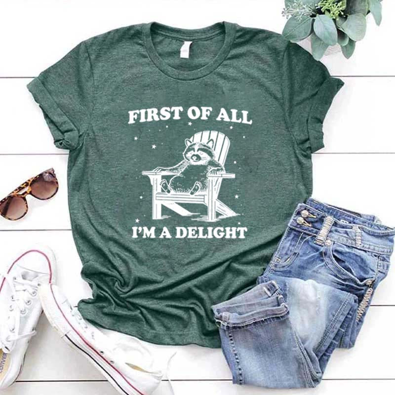 Mental Health First of All I'm a Delight T-Shirt