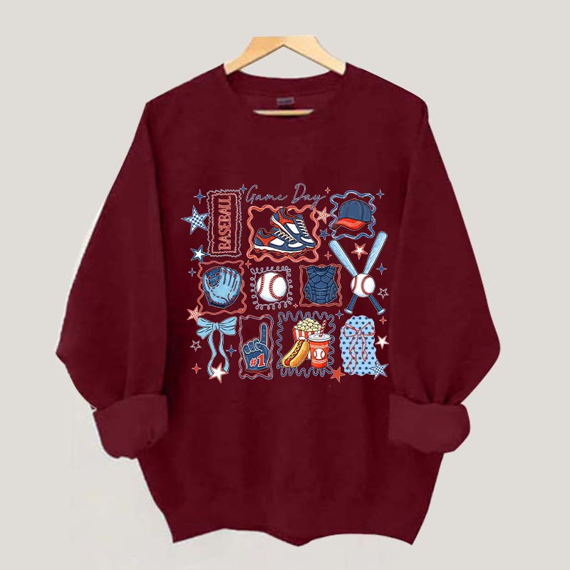 Baseball Game Day Season Lover Sweatshirt
