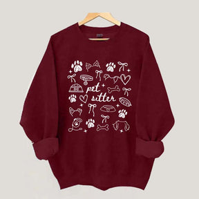 Comfort Colors Pet Sitter Dog Walker Sweatshirt