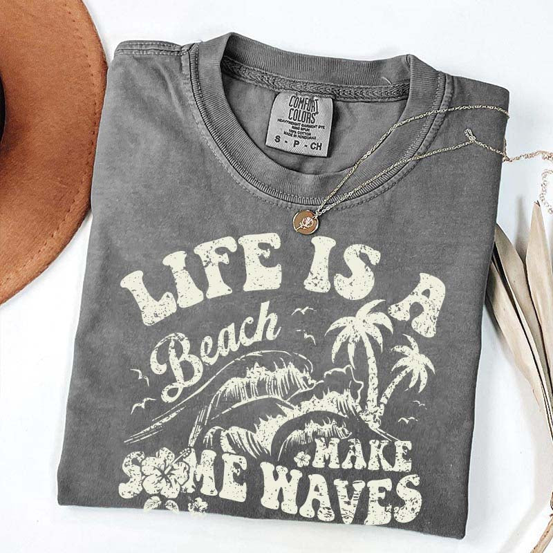 Comfort Colors Beach Graphic T-Shirt