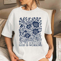 Vintage Floral Bible Verse T-Shirt