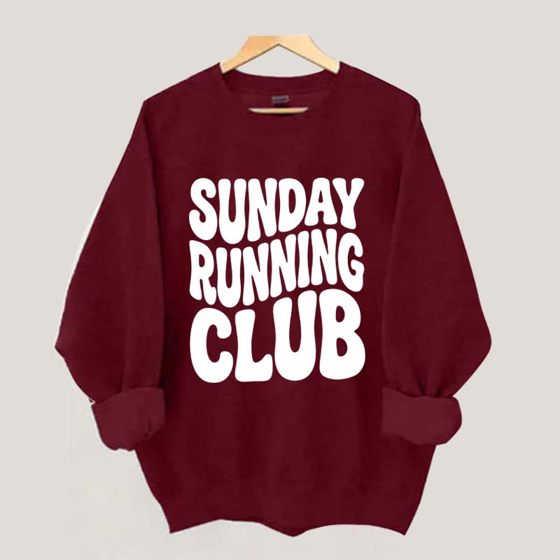 Sunday Running Club Marathon Training Sweatshirt