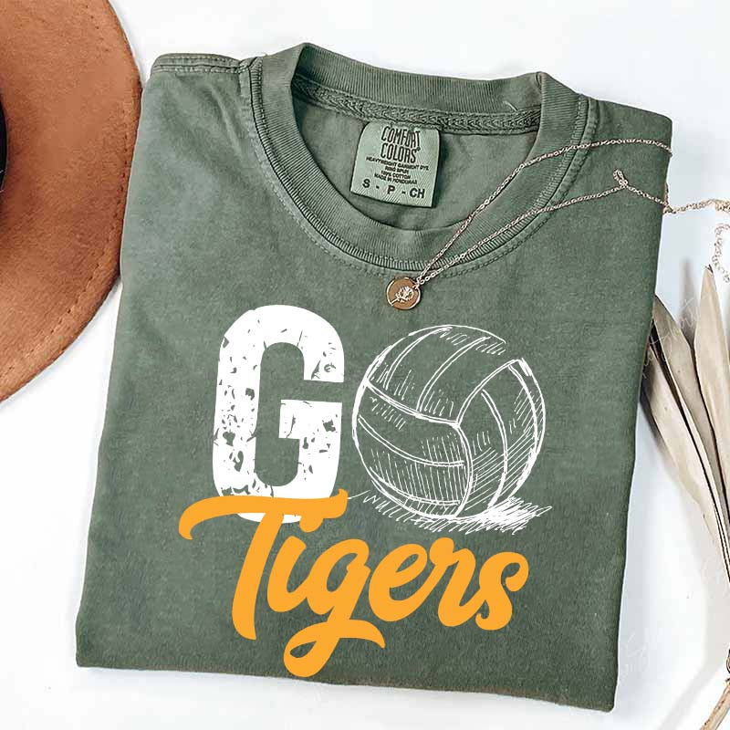Custom Go Team Volleyball T-Shirt