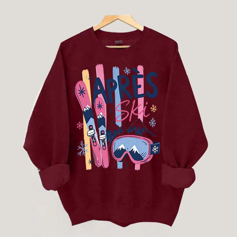 Apres Ski Winter Cute Sweatshirt