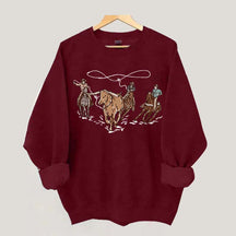 Comfort Colors Western Cowboy Sweatshirt