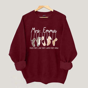Custom Dance Teacher Sweatshirt