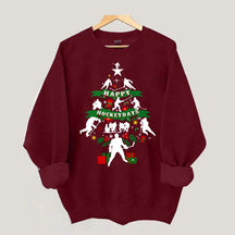 Happy Hockeydays Christmas Sweatshirt