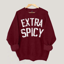 Extra Spicy Book Lover Funny Sweatshirt