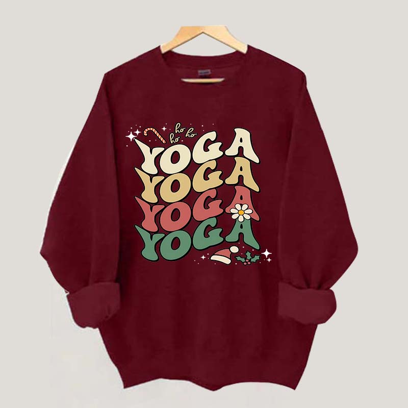Yoga Christmas Instructor Sweatshirt