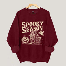 Spooky Season Haunted House Sweatshirt