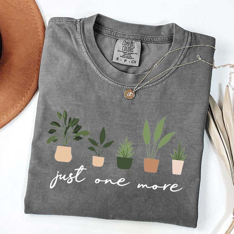 Just One More Botanical T-Shirt