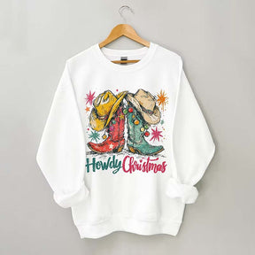 Cute Howdy Christmas Sweatshirt