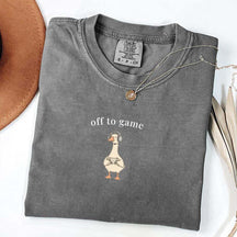 Off To Game Goose Mothers T-Shirt