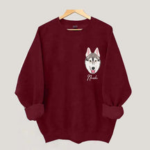 Custom Pet Portrait Sweatshirt