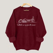 American Football Is My Favorite Season Sweatshirt