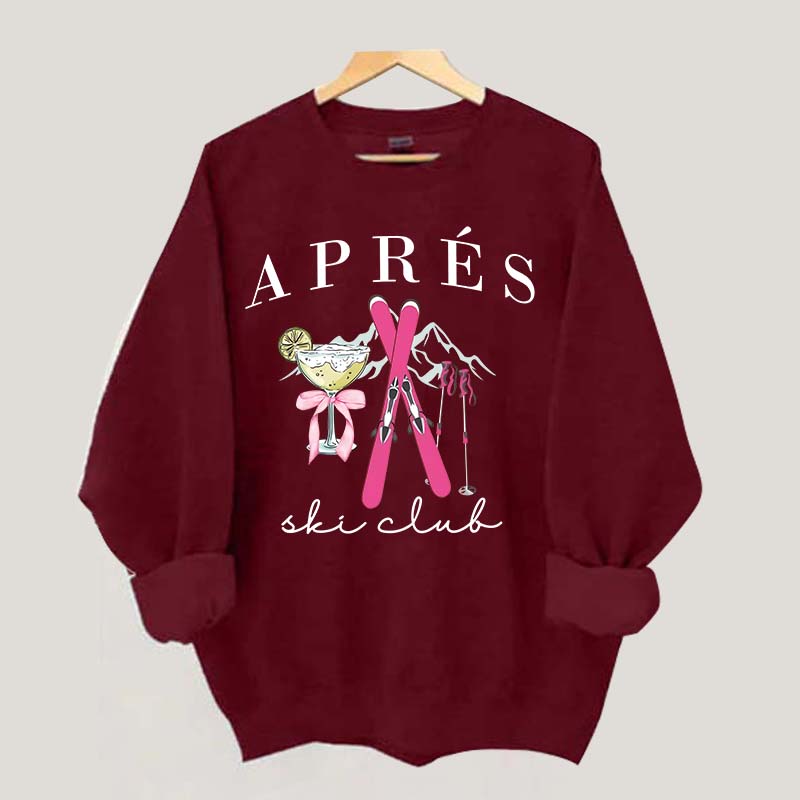 Apres Ski Club Cocktail Sweatshirt