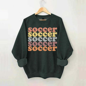 Soccer Repeat Funny Sweatshirt
