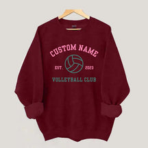 Personalized Volleyball Coach Sweatshirt